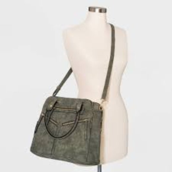 🎉🥳HP🥳🎉Green Satchel Handbag - Picture 3 of 3
